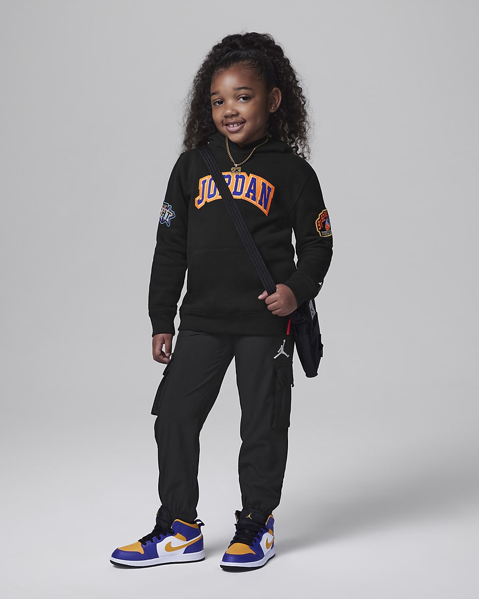 Jordan Post Up Cargo Pants Little Kids Pants. Nike